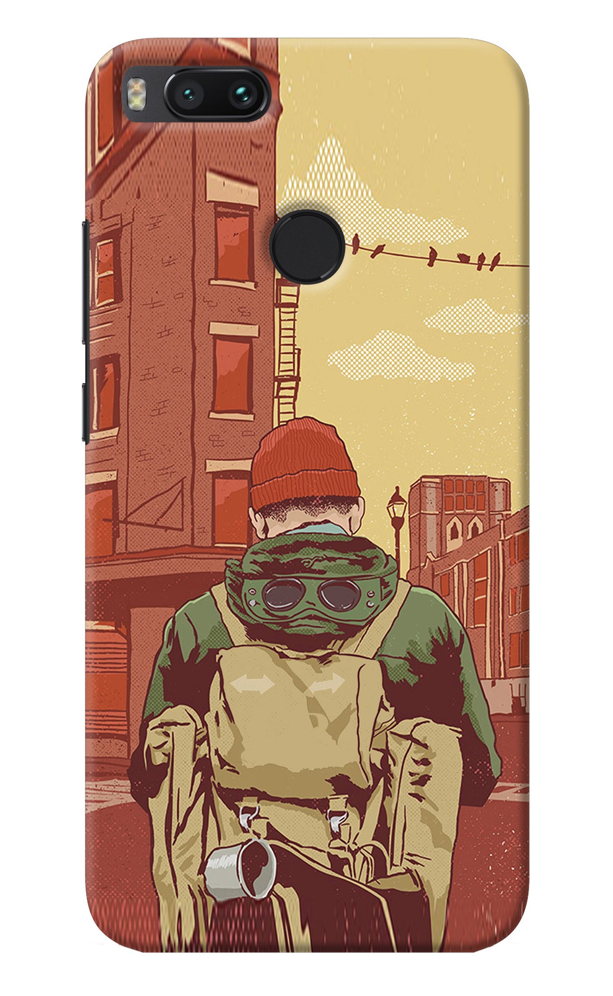 Adventurous Mi A1 Back Cover