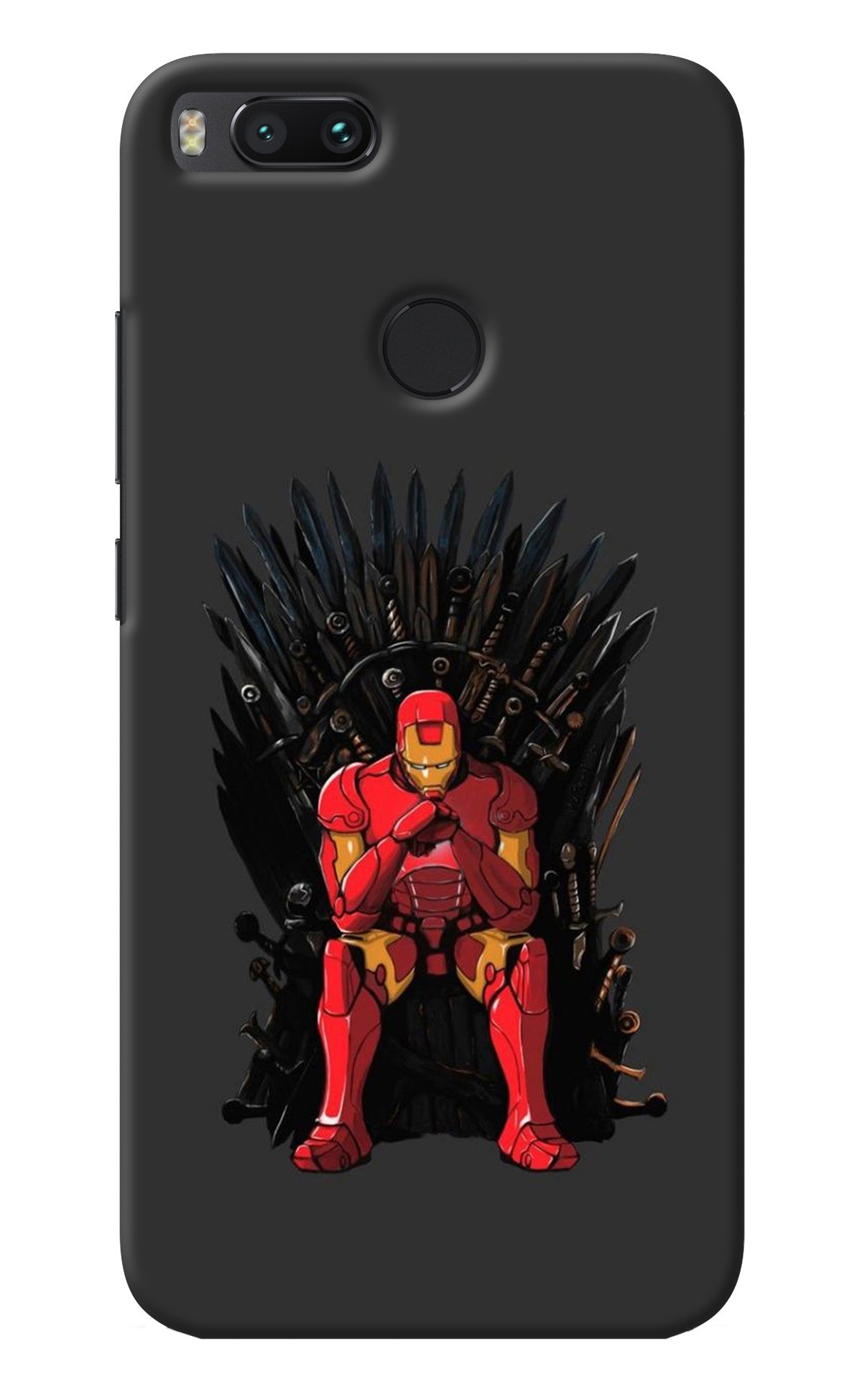 Ironman Throne Mi A1 Back Cover