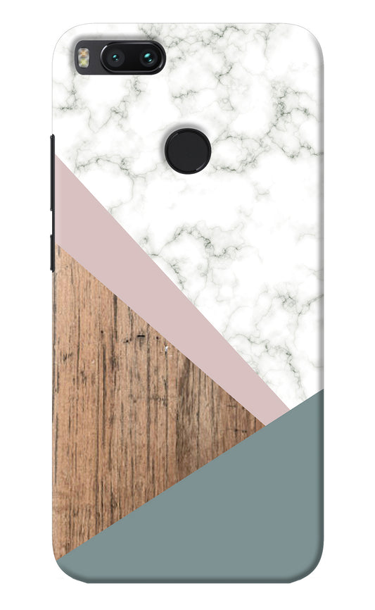 Marble wood Abstract Mi A1 Back Cover