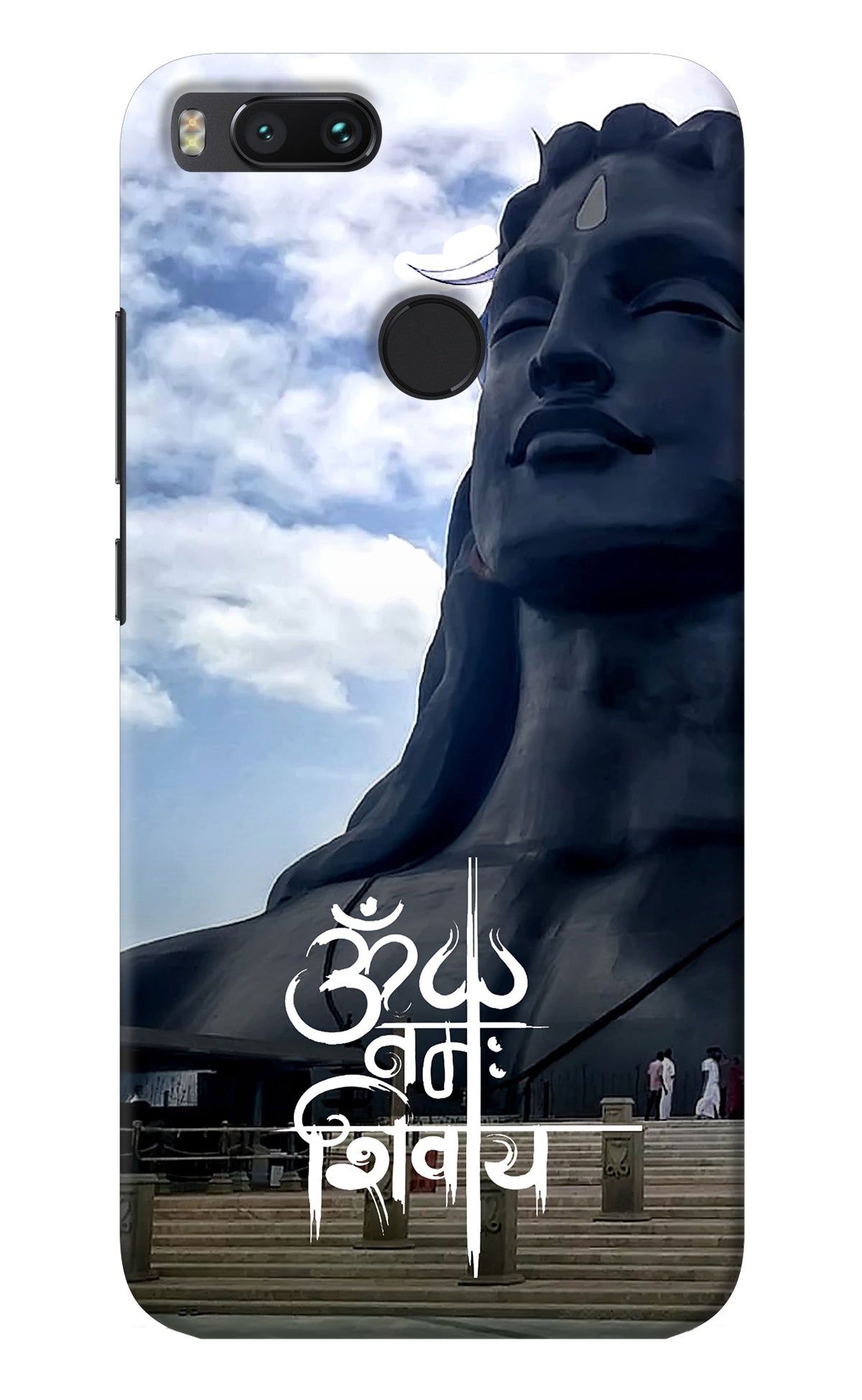 Om Namah Shivay Mi A1 Back Cover