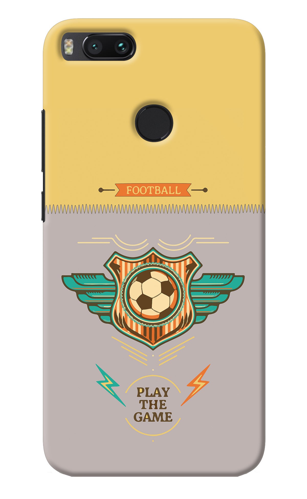 Football Mi A1 Back Cover