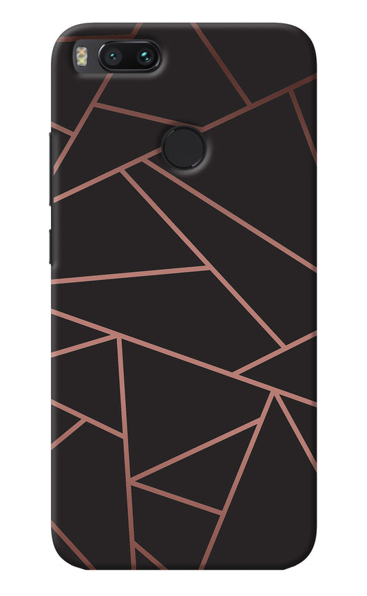 Geometric Pattern Mi A1 Back Cover