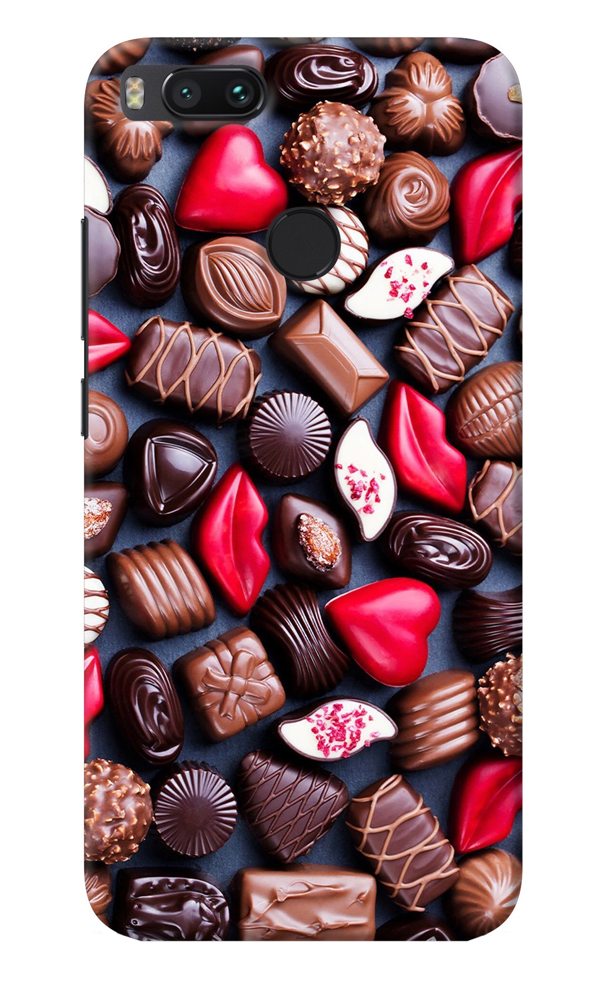 Chocolates Mi A1 Back Cover