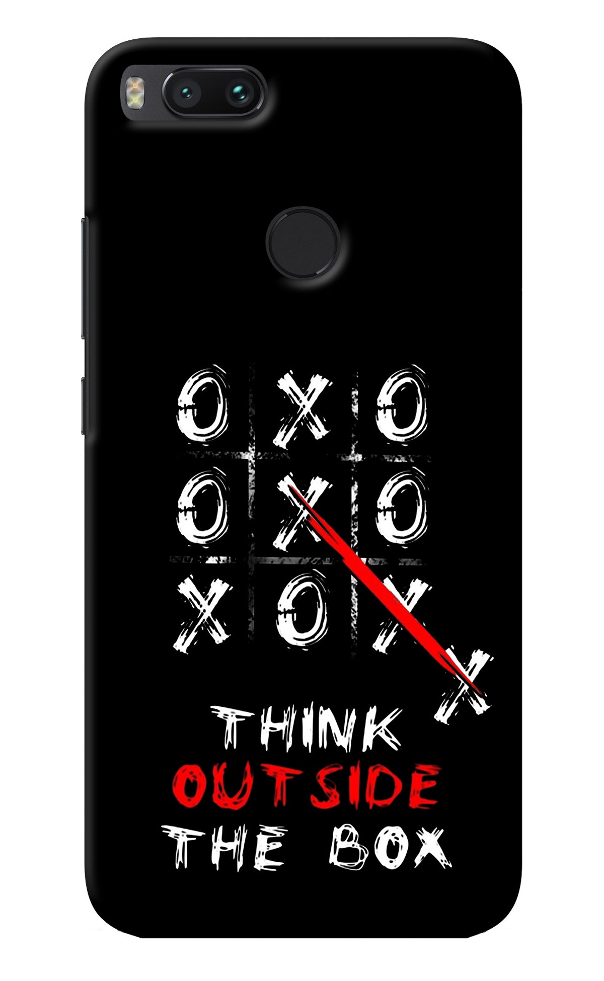 Think out of the BOX Mi A1 Back Cover