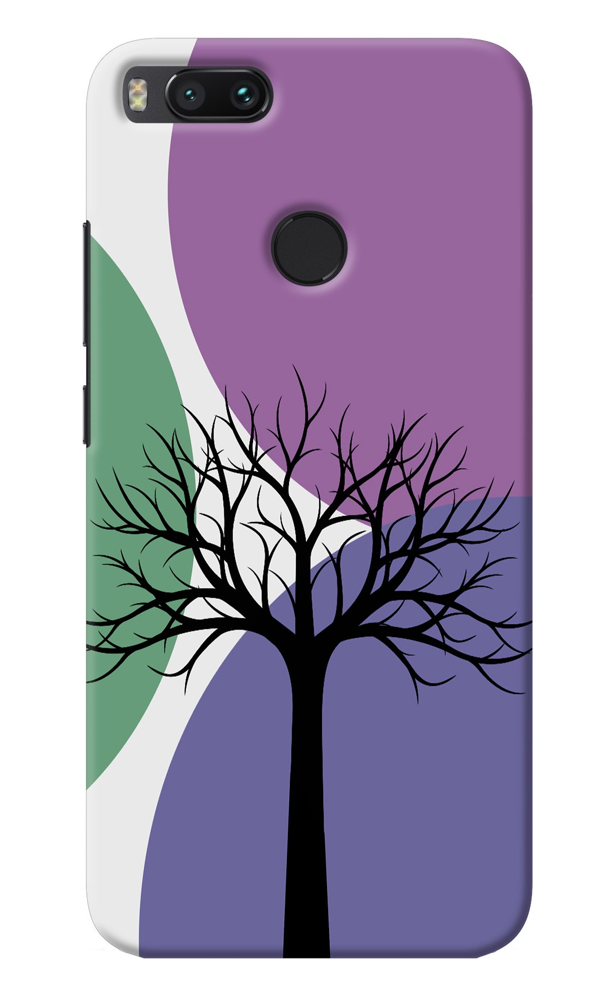 Tree Art Mi A1 Back Cover