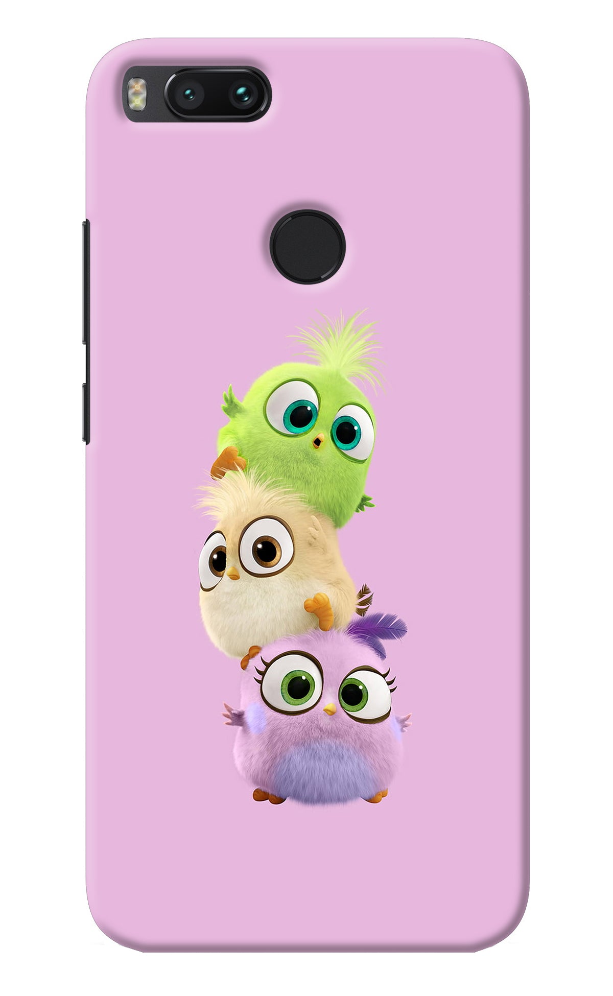 Cute Little Birds Mi A1 Back Cover