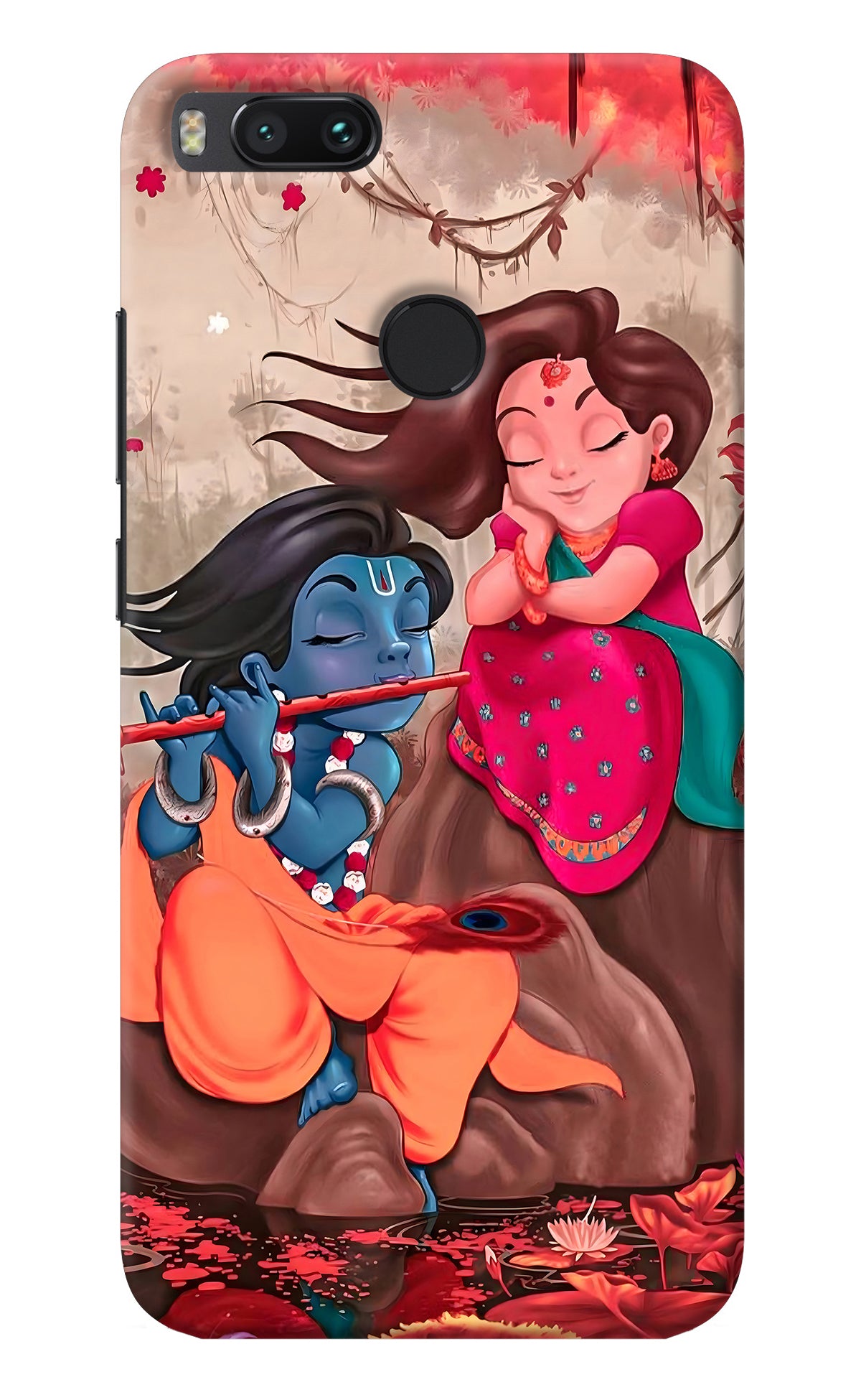 Radhe Krishna Mi A1 Back Cover