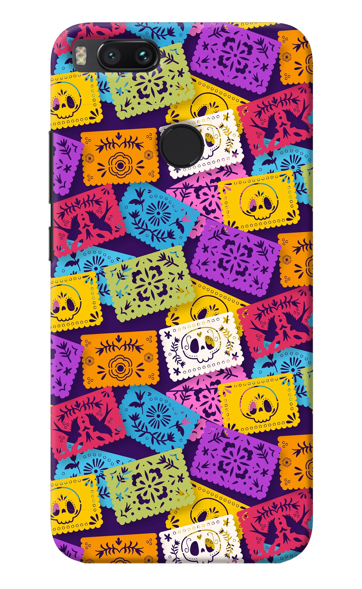 Mexican Pattern Mi A1 Back Cover