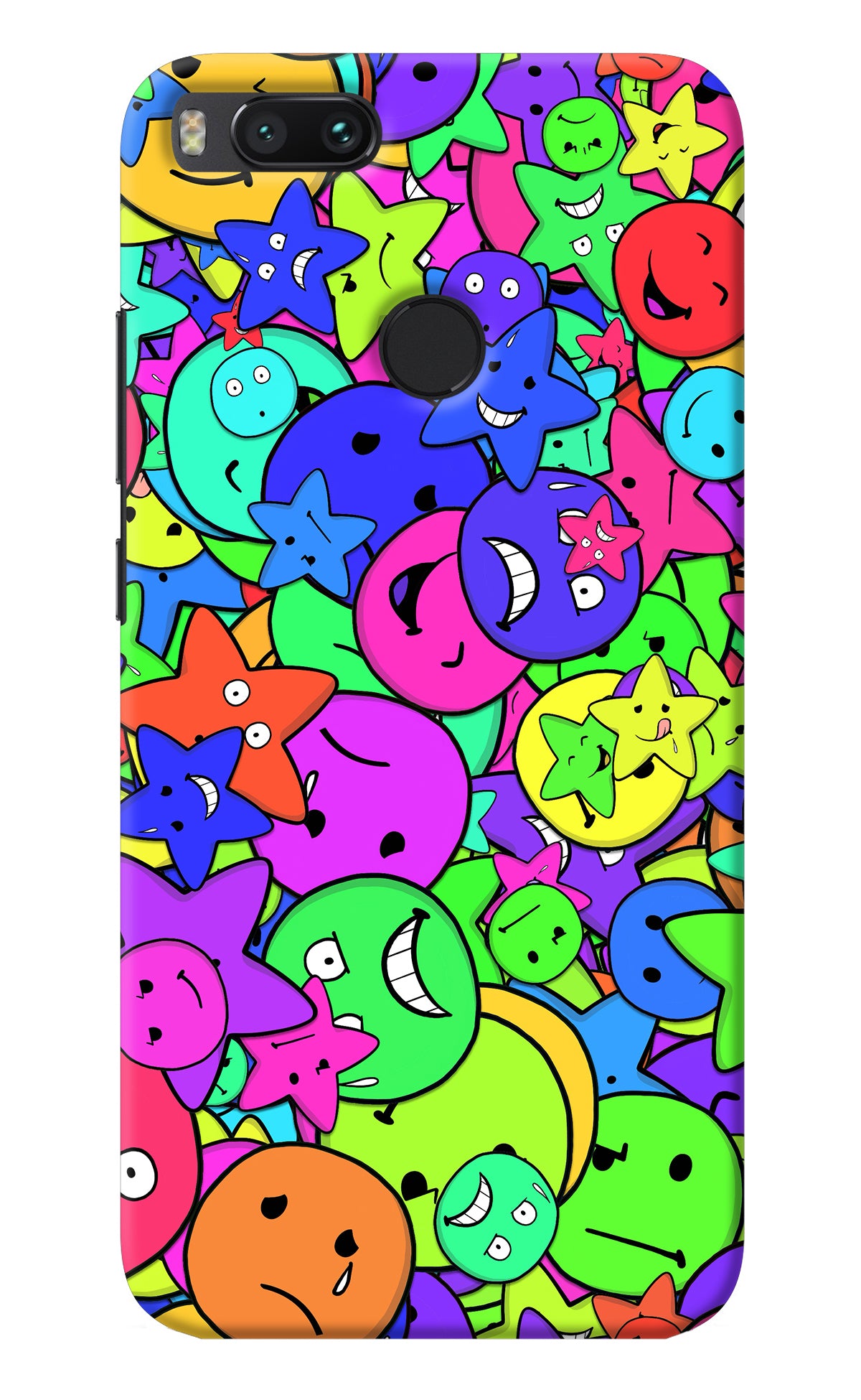 Fun Doodle Mi A1 Back Cover