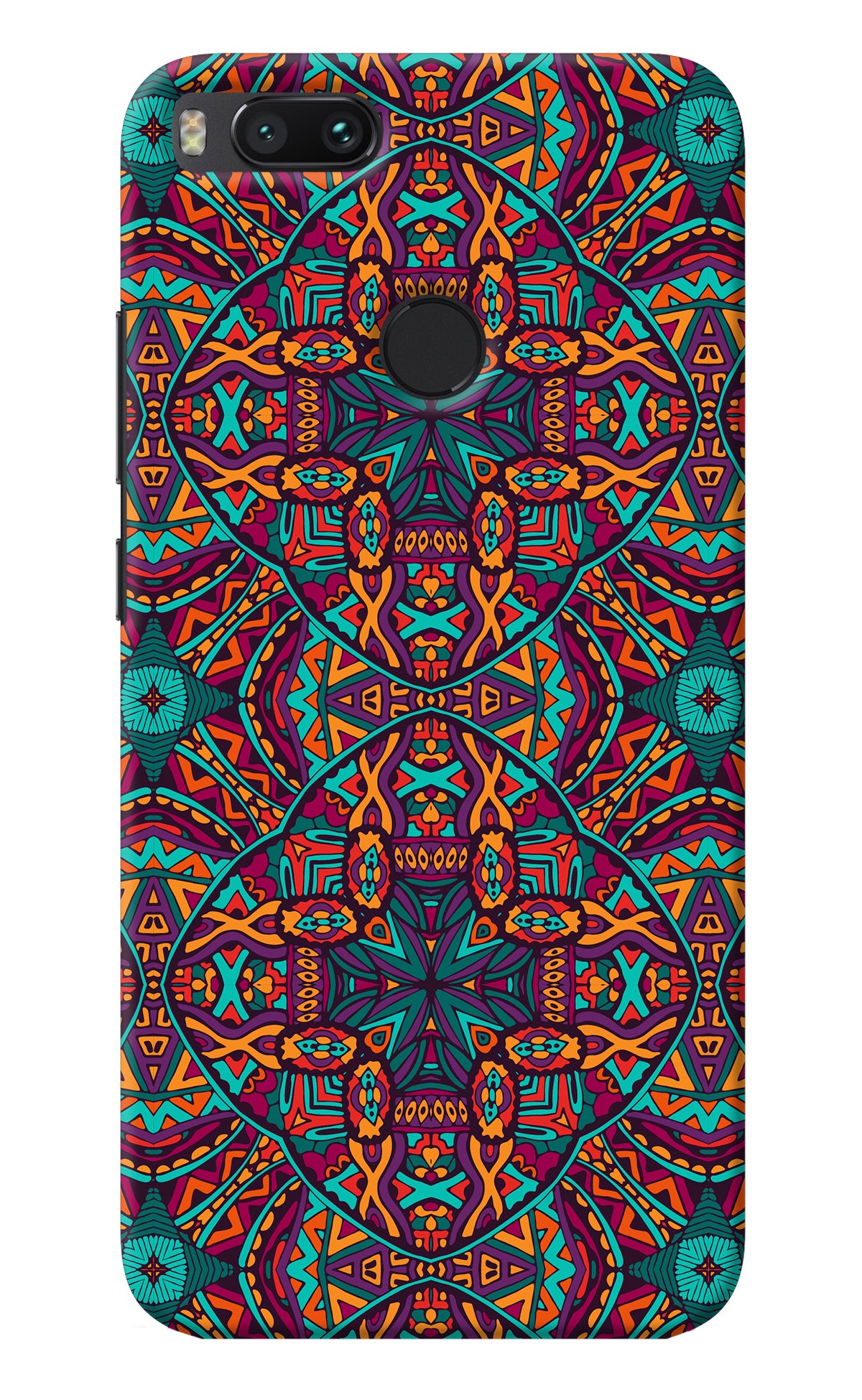 Colour Mandala Mi A1 Back Cover