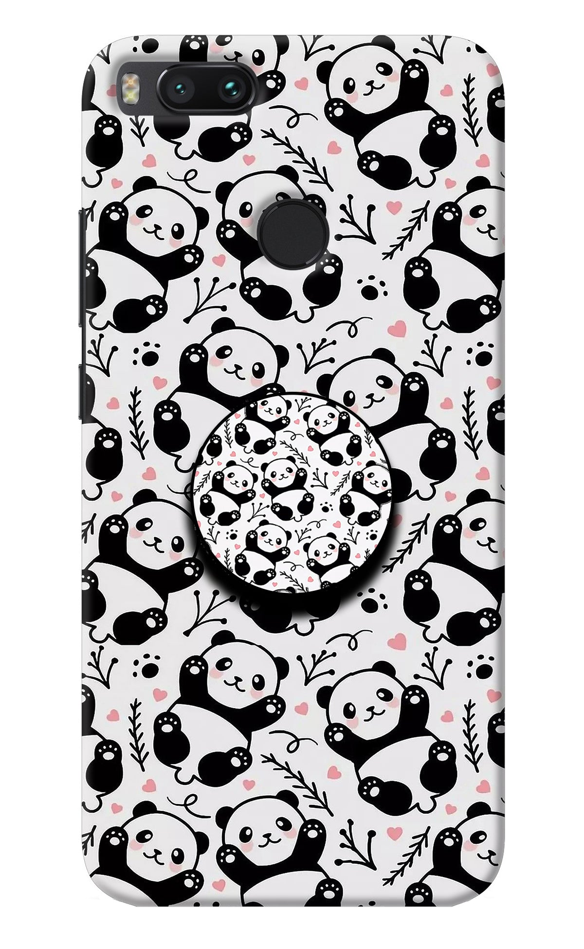 Cute Panda Mi A1 Pop Case