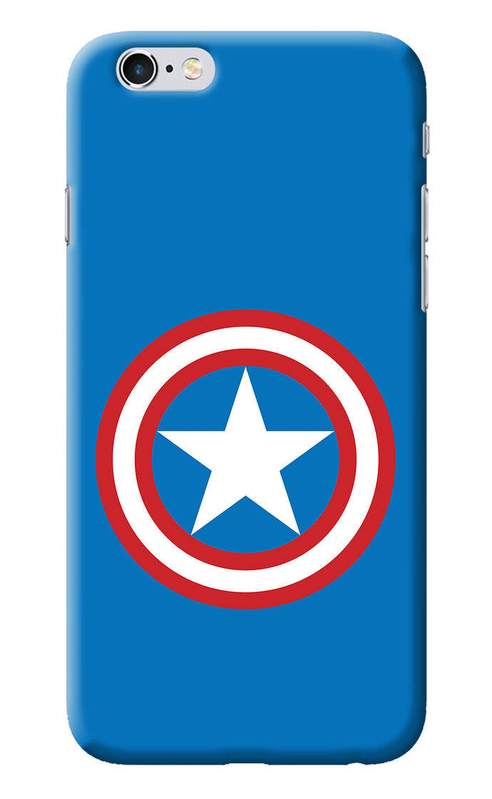 Captain America Logo iPhone 6/6s Back Cover