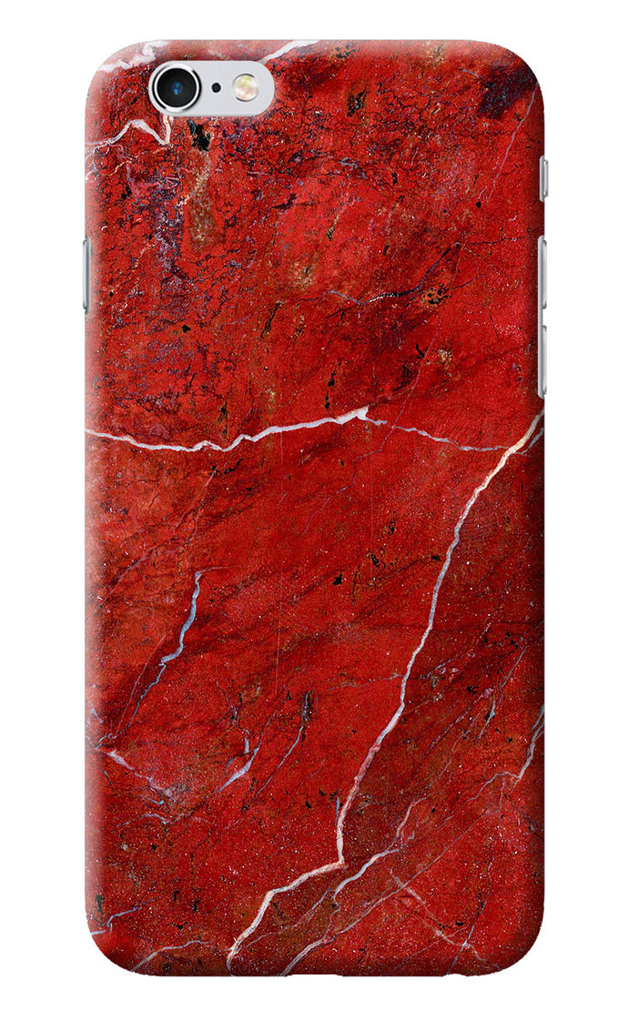 Red Marble Design iPhone 6/6s Back Cover