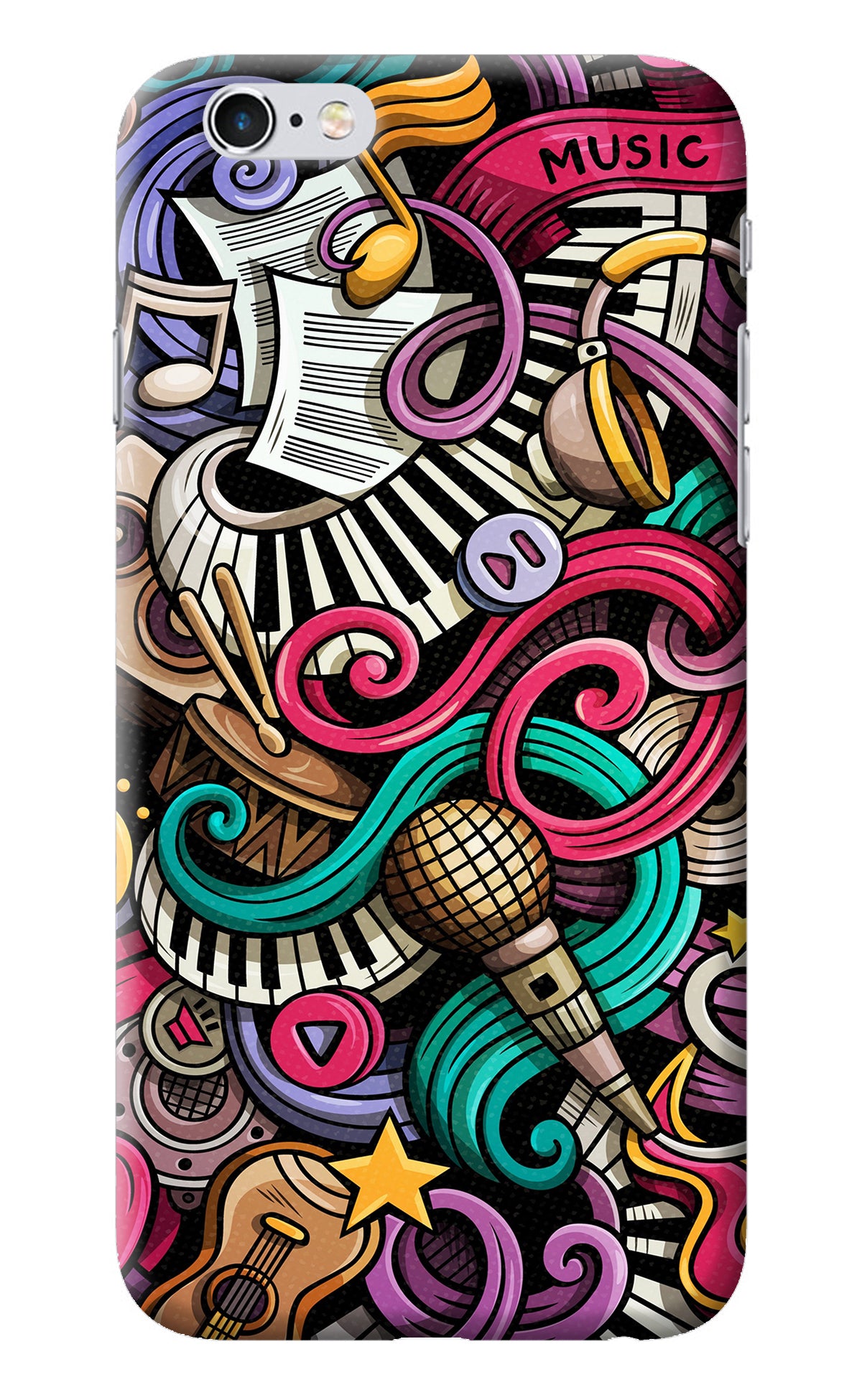 Music Abstract iPhone 6/6s Back Cover