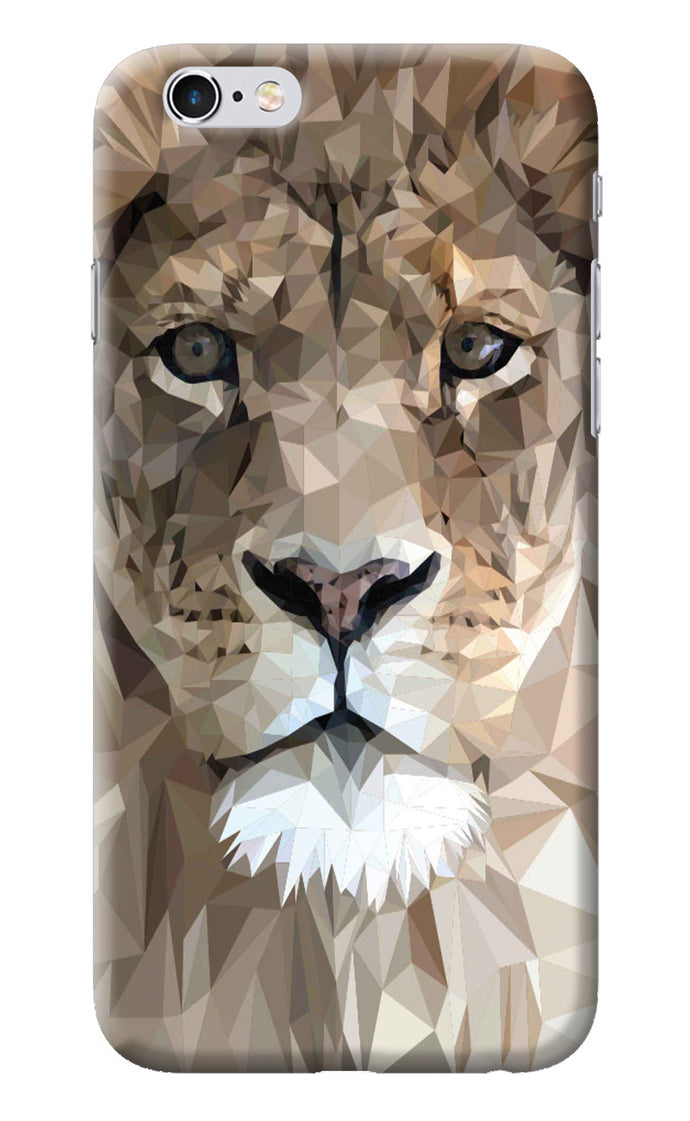 Lion Art iPhone 6/6s Back Cover