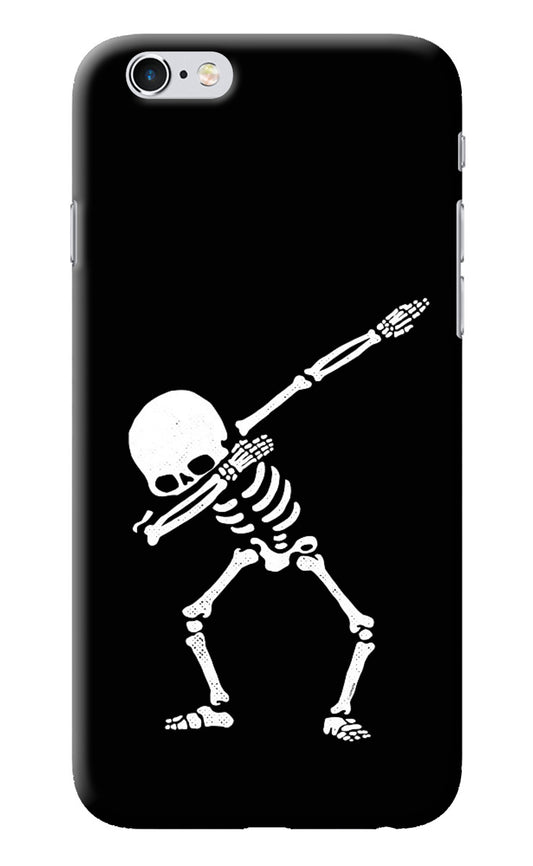 Dabbing Skeleton Art iPhone 6/6s Back Cover