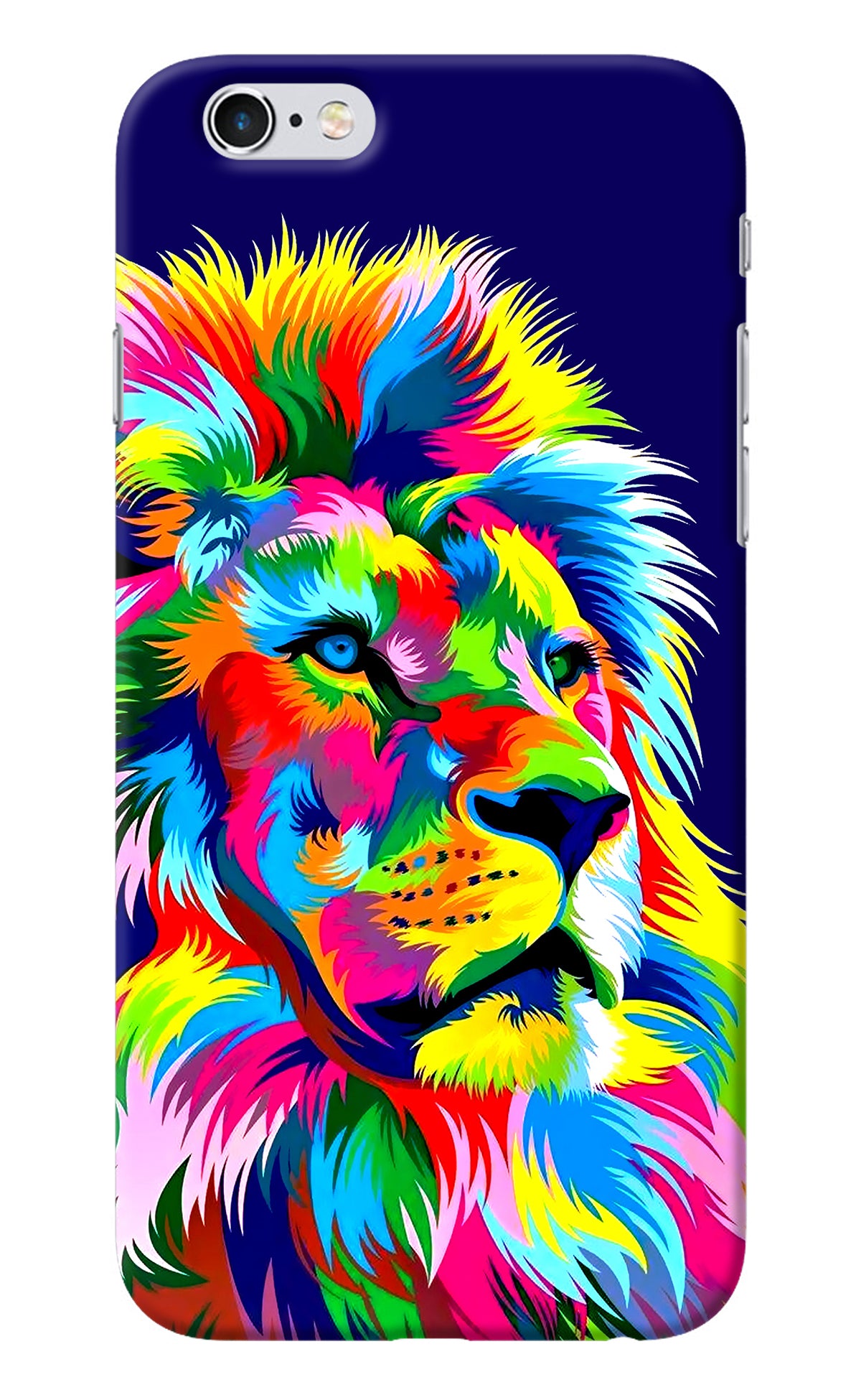 Vector Art Lion iPhone 6/6s Back Cover