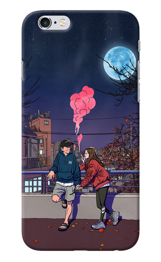 Chilling Couple iPhone 6/6s Back Cover