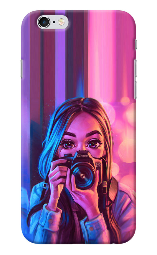 Girl Photographer iPhone 6/6s Back Cover