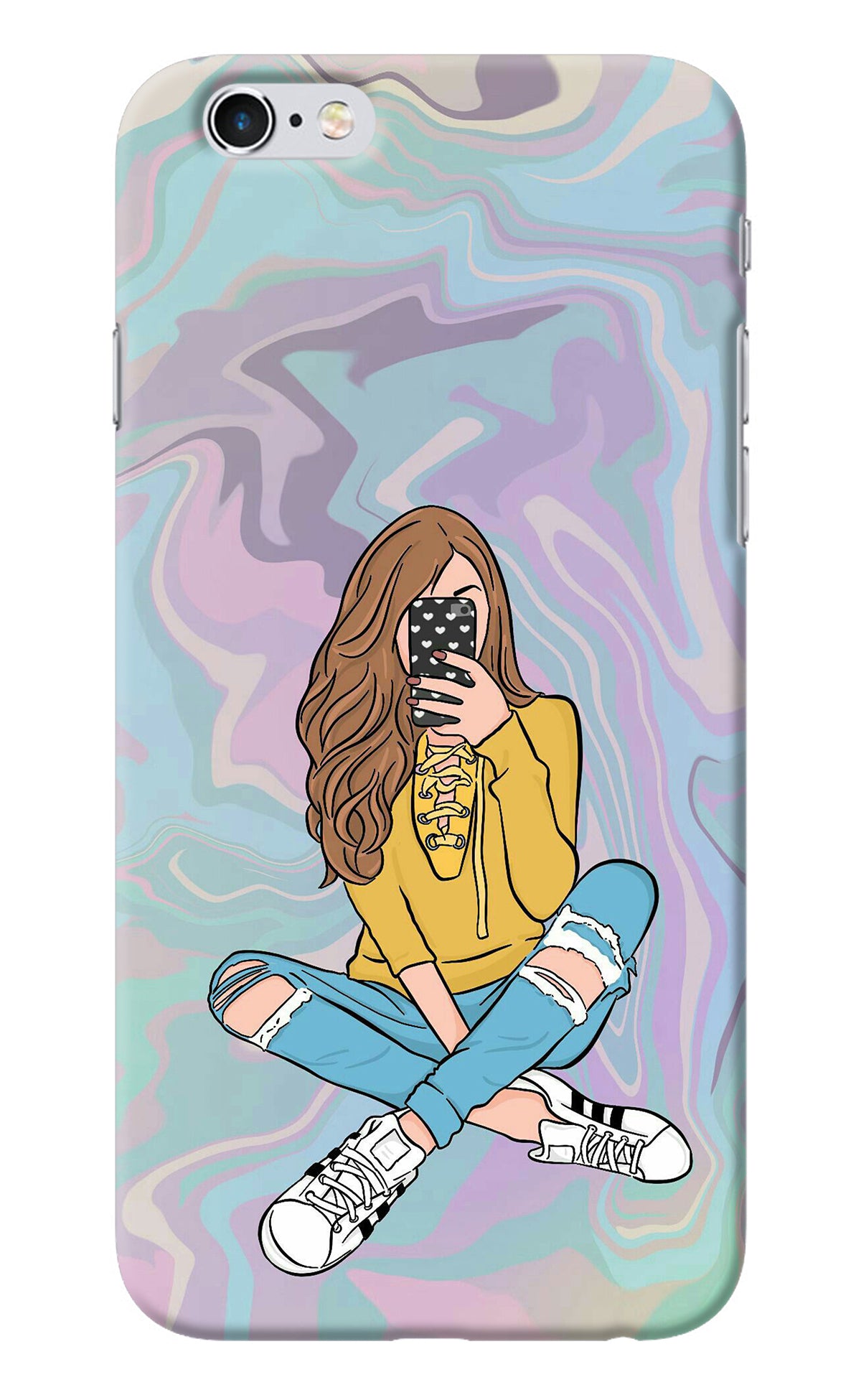Selfie Girl iPhone 6/6s Back Cover