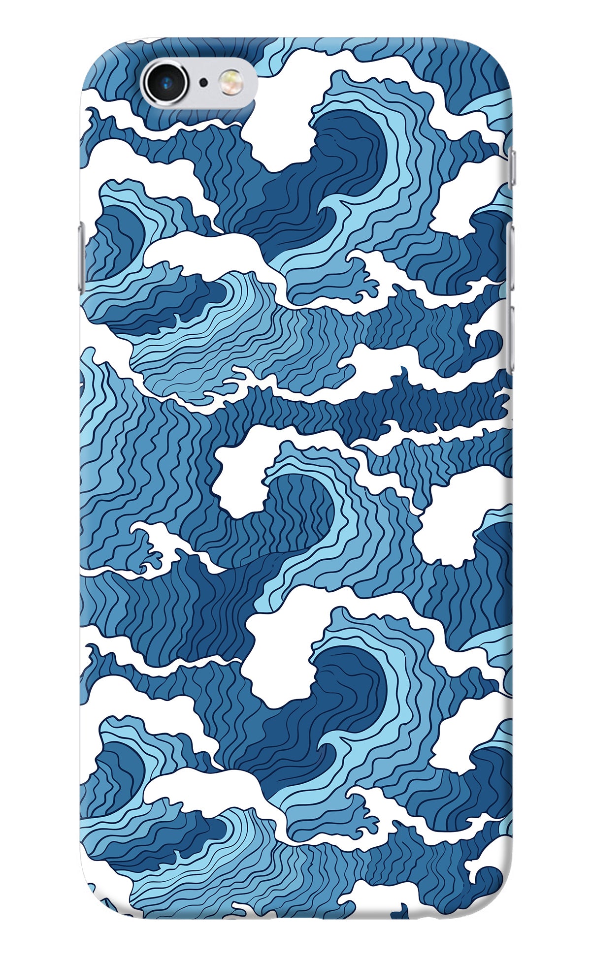 Blue Waves iPhone 6/6s Back Cover