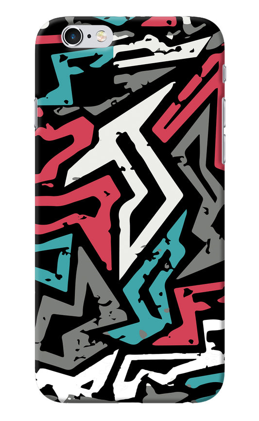 Geometric Graffiti iPhone 6/6s Back Cover