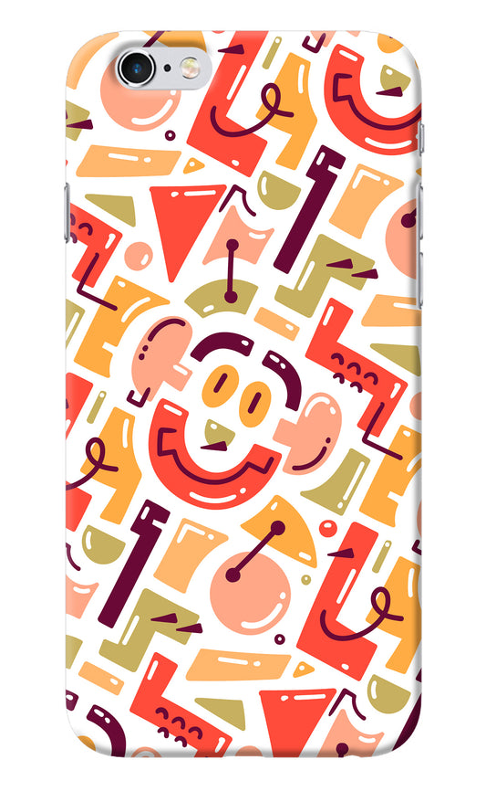 Doodle Pattern iPhone 6/6s Back Cover