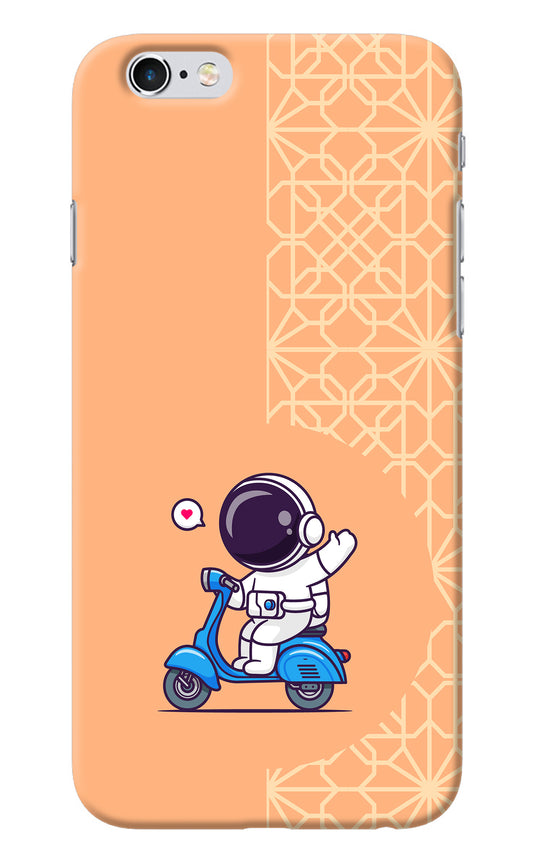 Cute Astronaut Riding iPhone 6/6s Back Cover