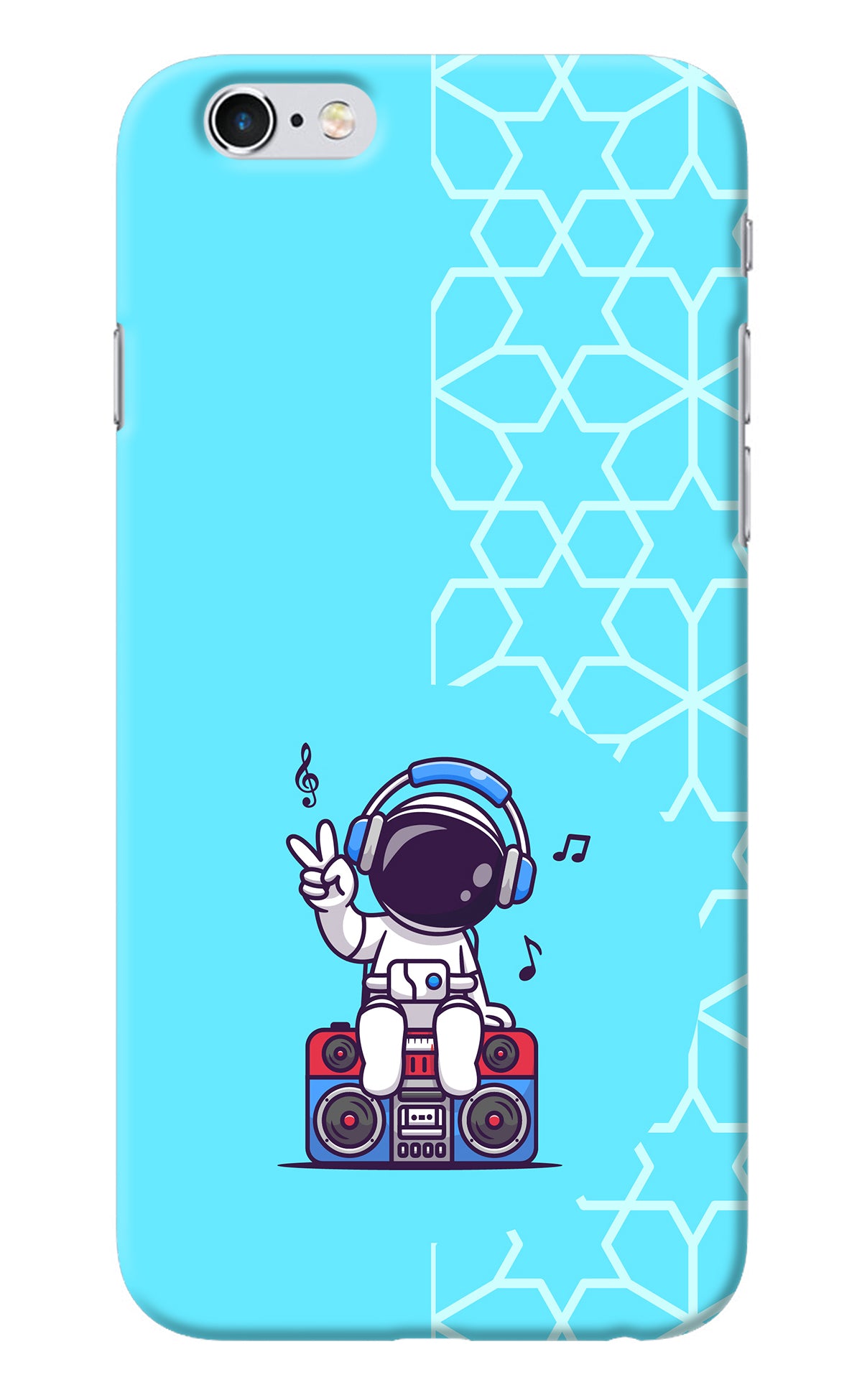 Cute Astronaut Chilling iPhone 6/6s Back Cover