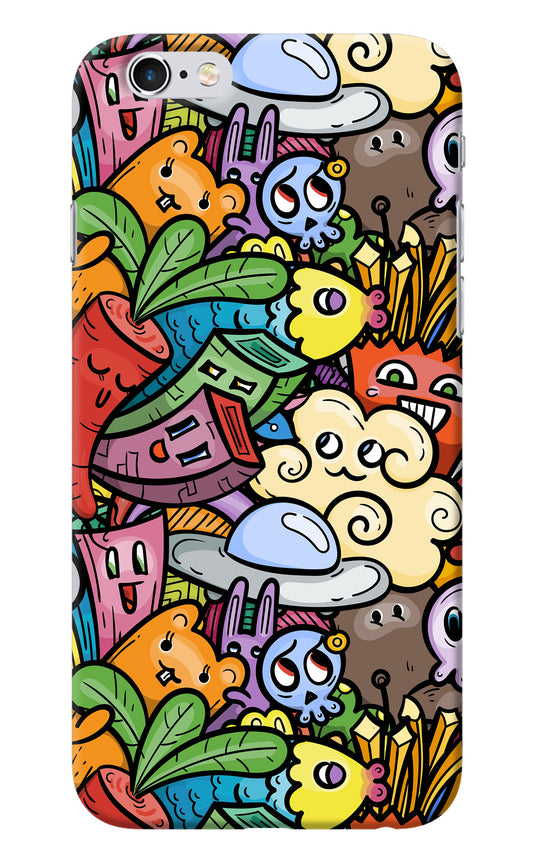 Veggie Doodle iPhone 6/6s Back Cover
