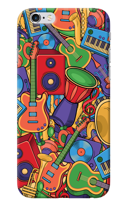 Music Instrument Doodle iPhone 6/6s Back Cover