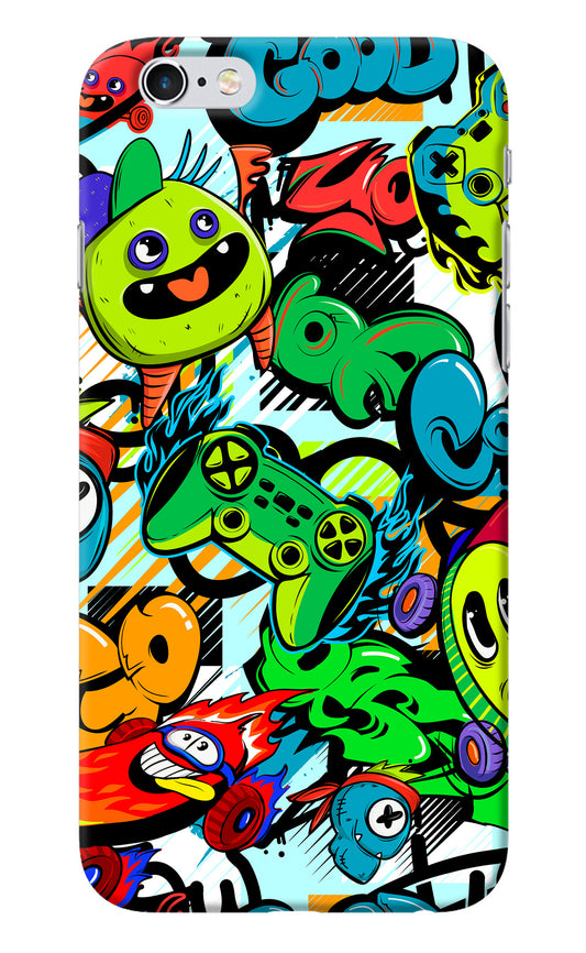 Game Doodle iPhone 6/6s Back Cover