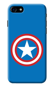 Captain America Logo iPhone 7/7s Back Cover