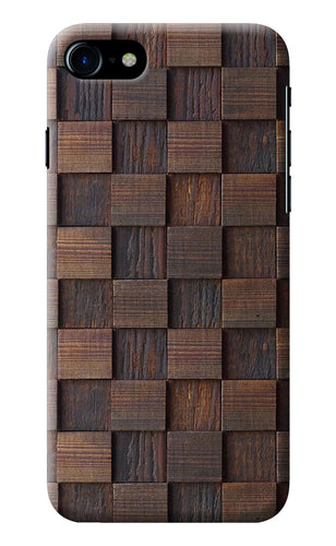Wooden Cube Design iPhone 7/7s Back Cover