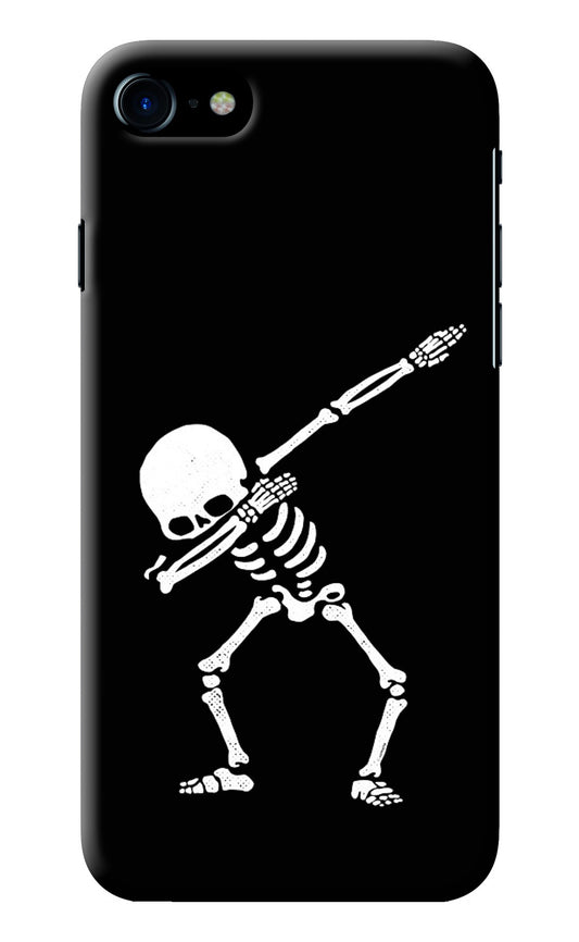 Dabbing Skeleton Art iPhone 7/7s Back Cover