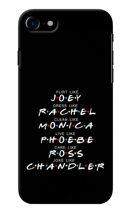 FRIENDS Character iPhone 7/7s Back Cover