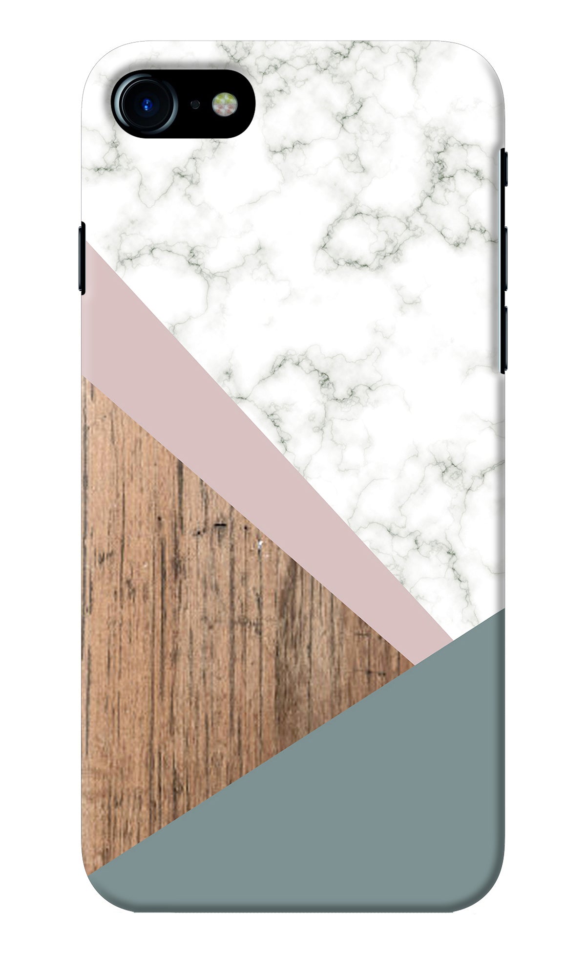 Marble wood Abstract iPhone 7/7s Back Cover