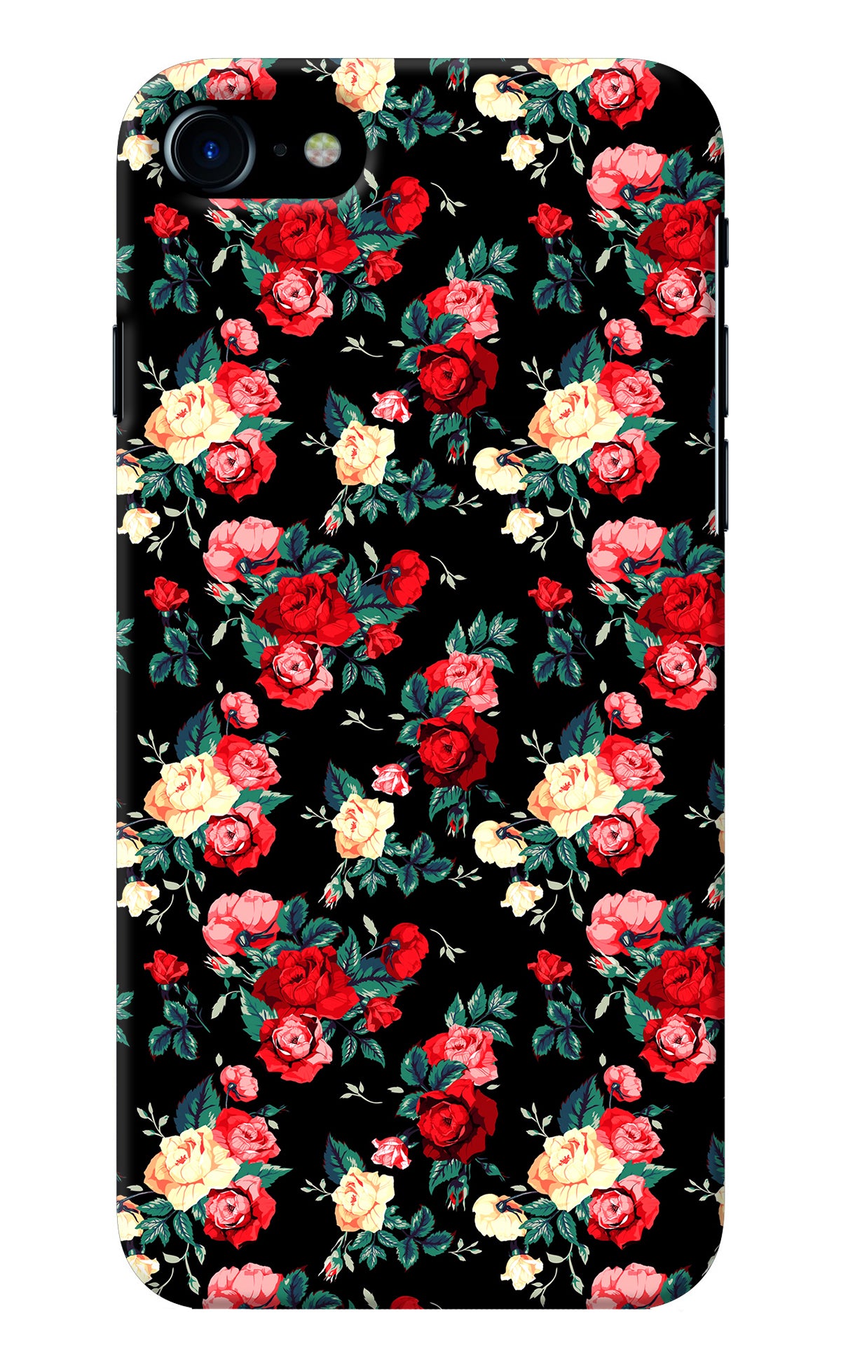 Rose Pattern iPhone 7/7s Back Cover