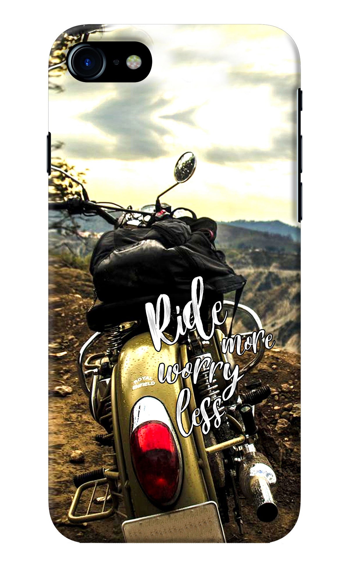 Ride More Worry Less iPhone 7/7s Back Cover