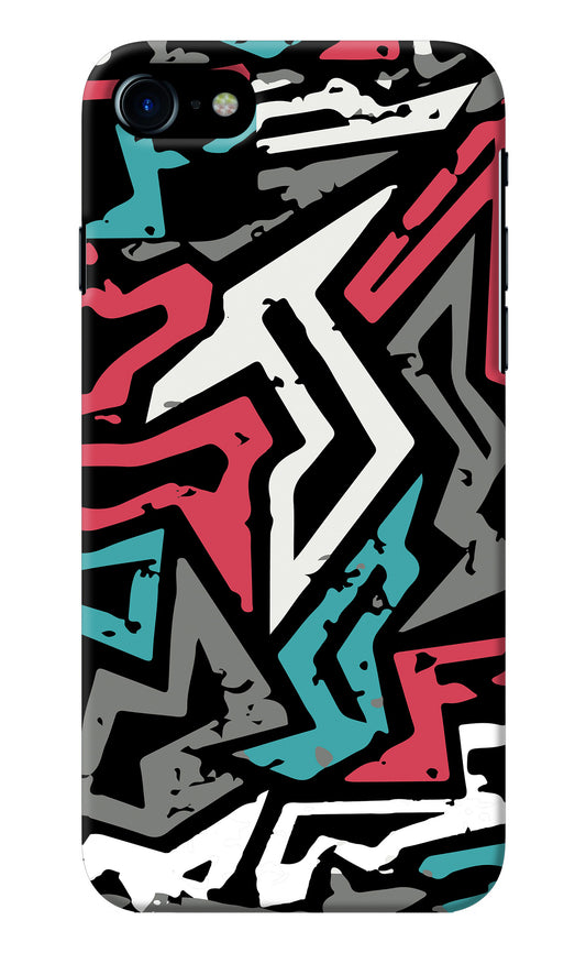 Geometric Graffiti iPhone 7/7s Back Cover