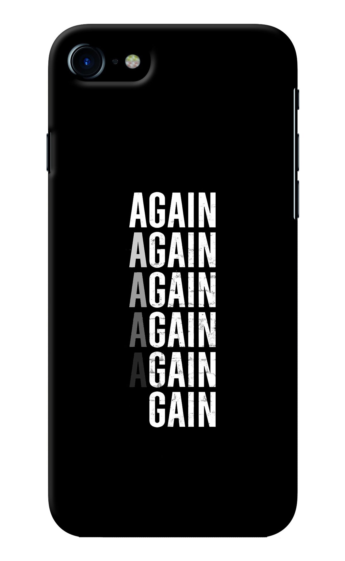 Again Again Gain iPhone 7/7s Back Cover