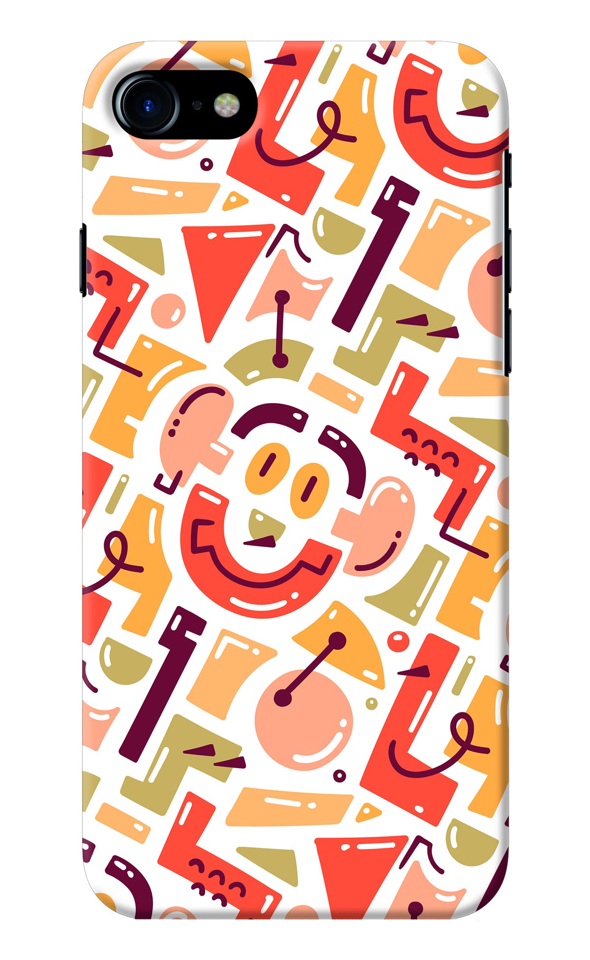 Doodle Pattern iPhone 7/7s Back Cover