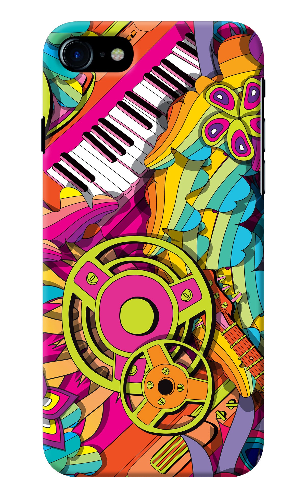 Music Doodle iPhone 7/7s Back Cover