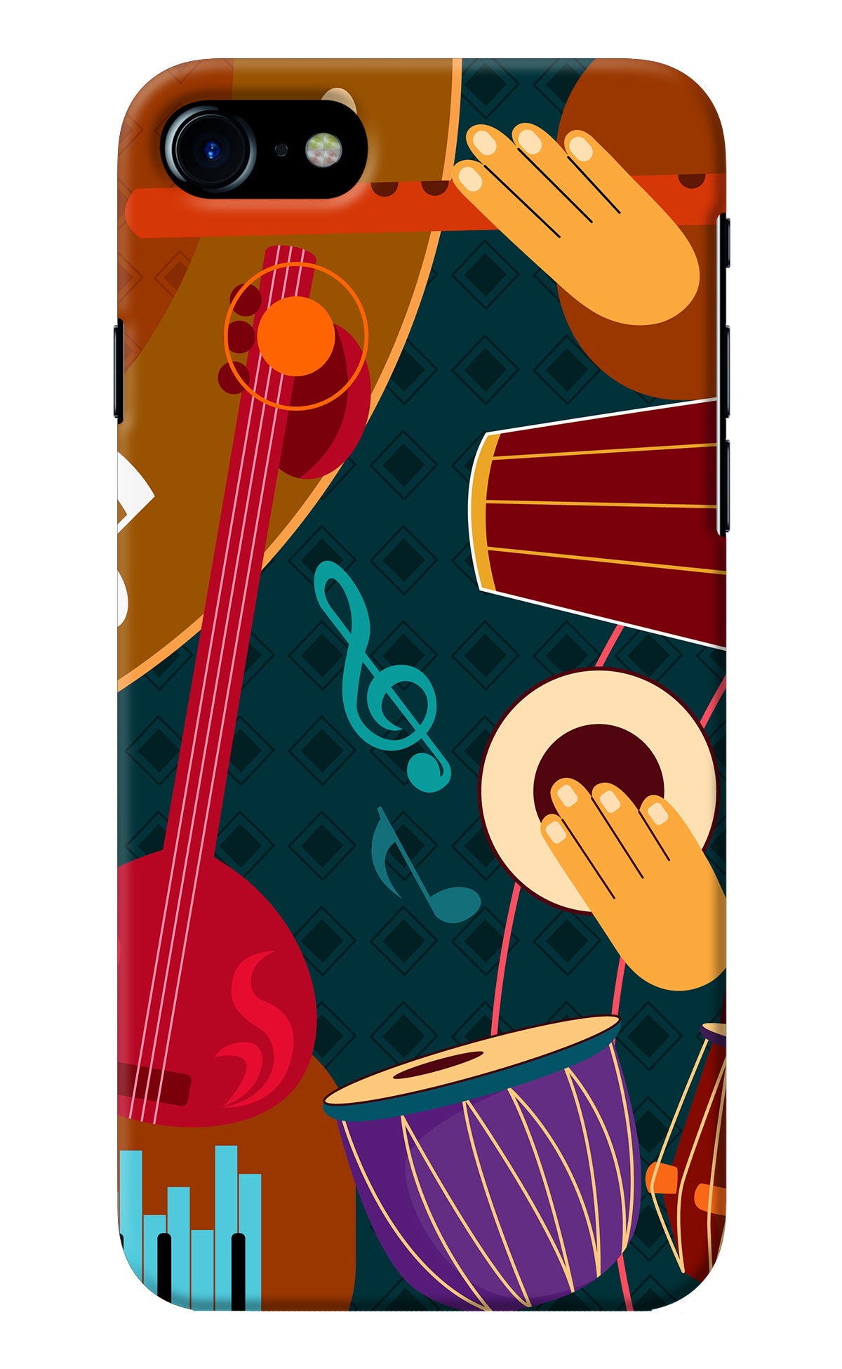 Music Instrument iPhone 7/7s Back Cover