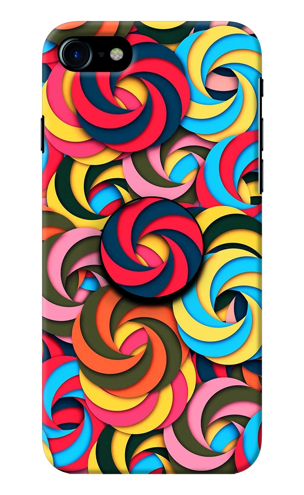 Spiral Pattern iPhone 7/7s Pop Case