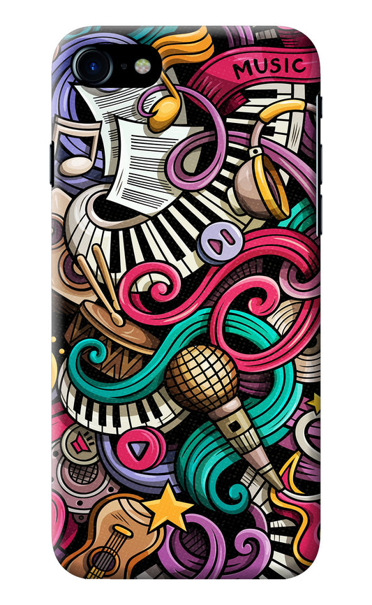 Music Abstract iPhone 8/SE 2020 Back Cover