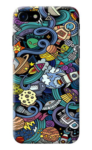 Space Abstract iPhone 8/SE 2020 Back Cover