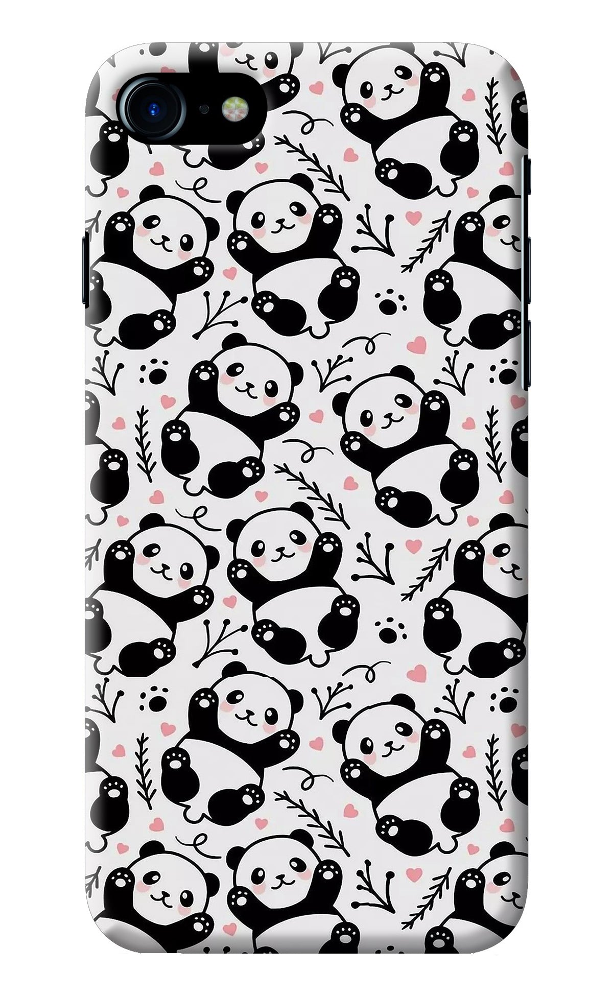 Cute Panda iPhone 8/SE 2020 Back Cover