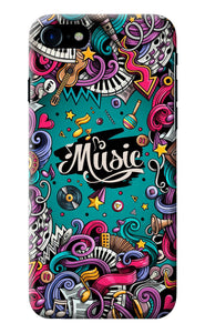 Music Graffiti iPhone 8/SE 2020 Back Cover