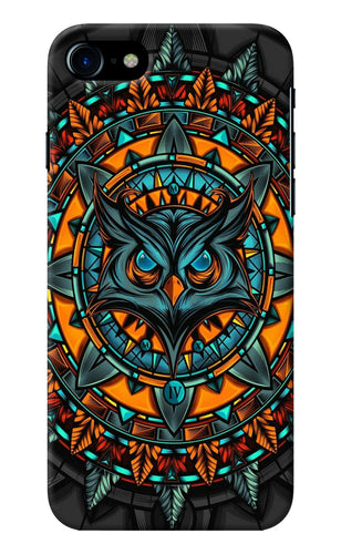 Angry Owl Art iPhone 8/SE 2020 Back Cover